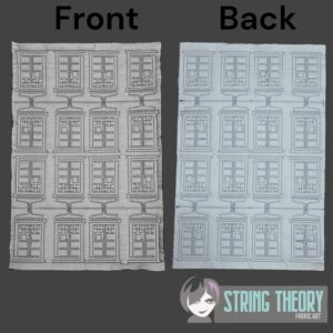 Dr. Space Time –  Edge to Edge TARDIS Quilt Stitch Digital Download for Machine Embroidery Pattern, Design (5×7, 6×10, 7×11, 8×12 Hoop)