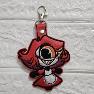 Hazbin Hotel Chibi Niffty ITH fob machine embroidery design