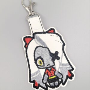 Hazbin Hotel Chibi Vaggie ITH fob machine embroidery design