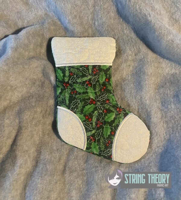 Christmas Stocking Mug Rug - Image 2