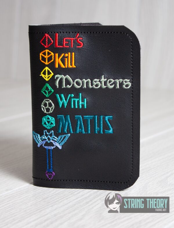 Let's Kill Monsters With Maths D&D Notebook Cover - UK Version - Image 2