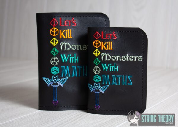 Let's Kill Monsters With Maths D&D Notebook Cover - UK Version