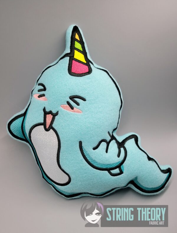 Stabby the Narwhal Stuffie - Image 2