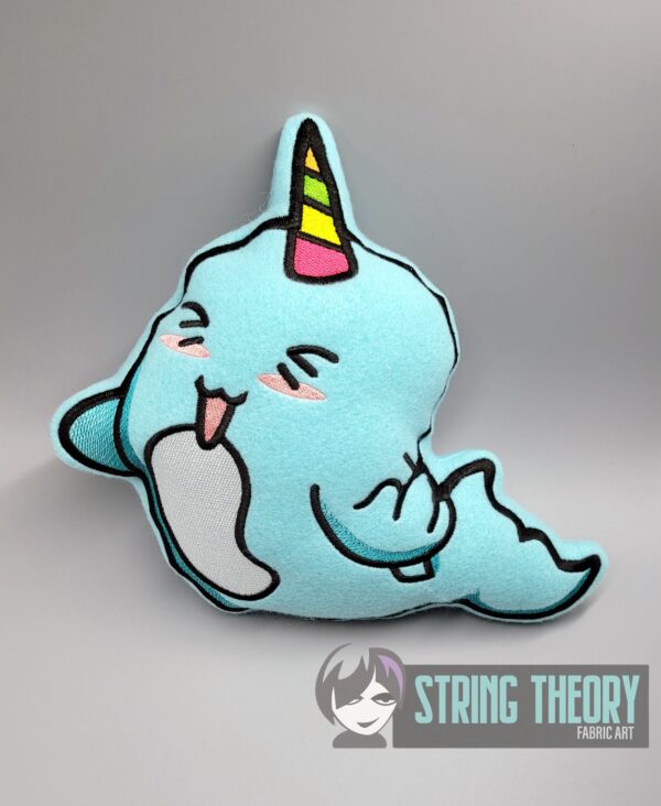 Stabby the Narwhal Stuffie - Image 4