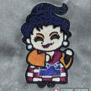 Chibi Sister 2 - Mary Digital Download for Machine Embroidery Pattern, Design (4×4, 5×7 Hoop)