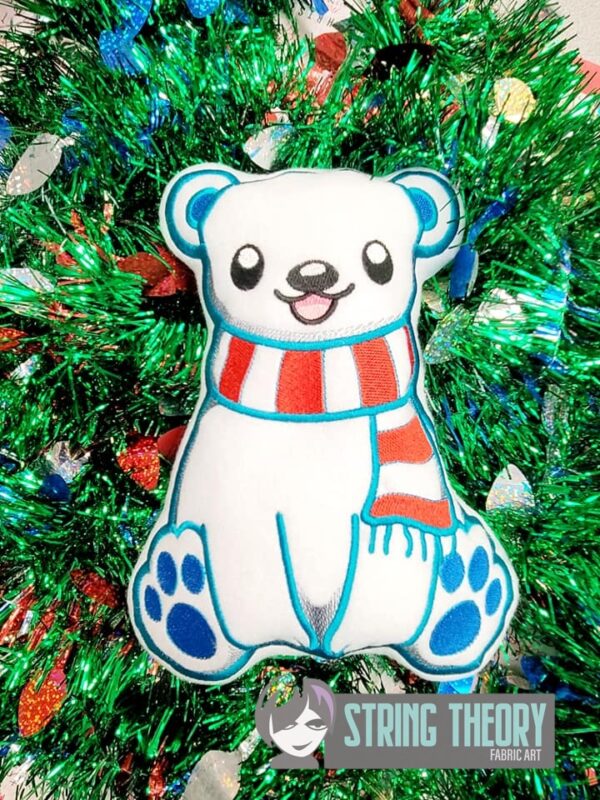 Chibi Polar Bear Stuffie - Image 2