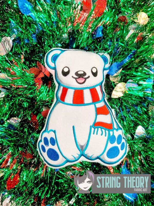 Chibi Polar Bear Stuffie - Image 3