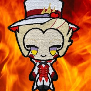 Hazbin Hotel Chibi Lucifer machine embroidery design