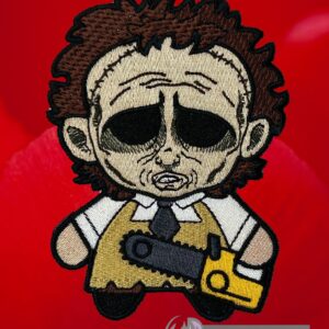 Chibi Leatherface machine embroidery design
