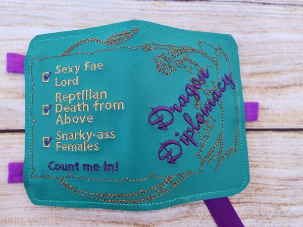 Dragon Diplomacy Notebook Cover - Image 2