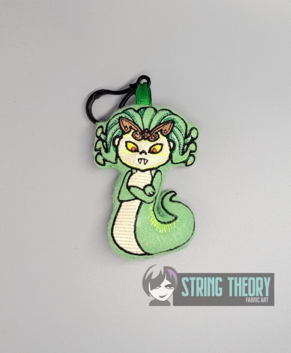 Slinky the Gorgon Stuffie ITH in the hoop Digital Download for Machine Embroidery Pattern, Design (4x4, 5×7, 6×10, 7x11, 8x12 Hoop) - Image 6
