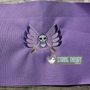 One Piece Baroque Works Machine embroidery design