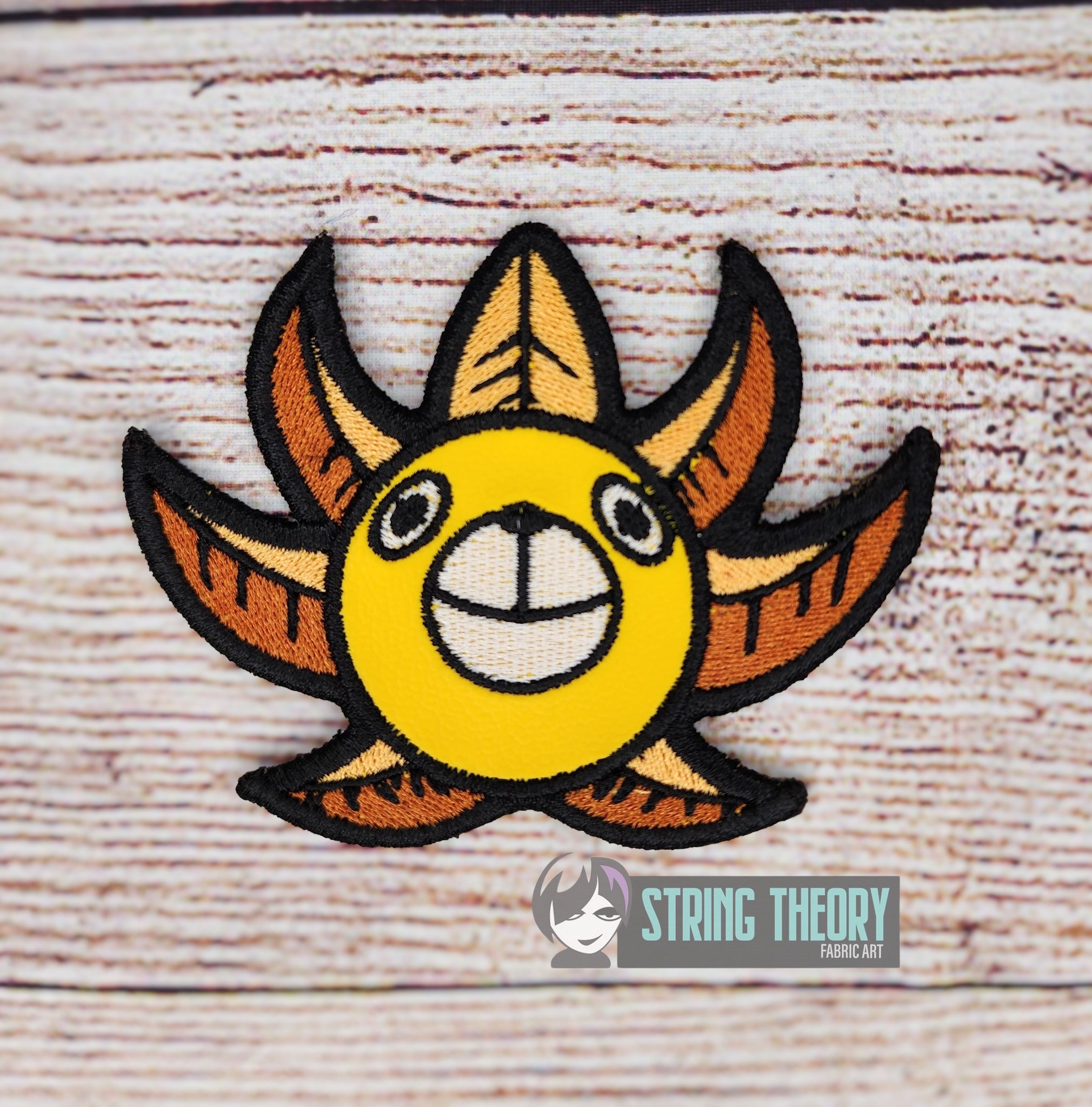 One Piece Thousand Sunny ITH patch machine embroidery design