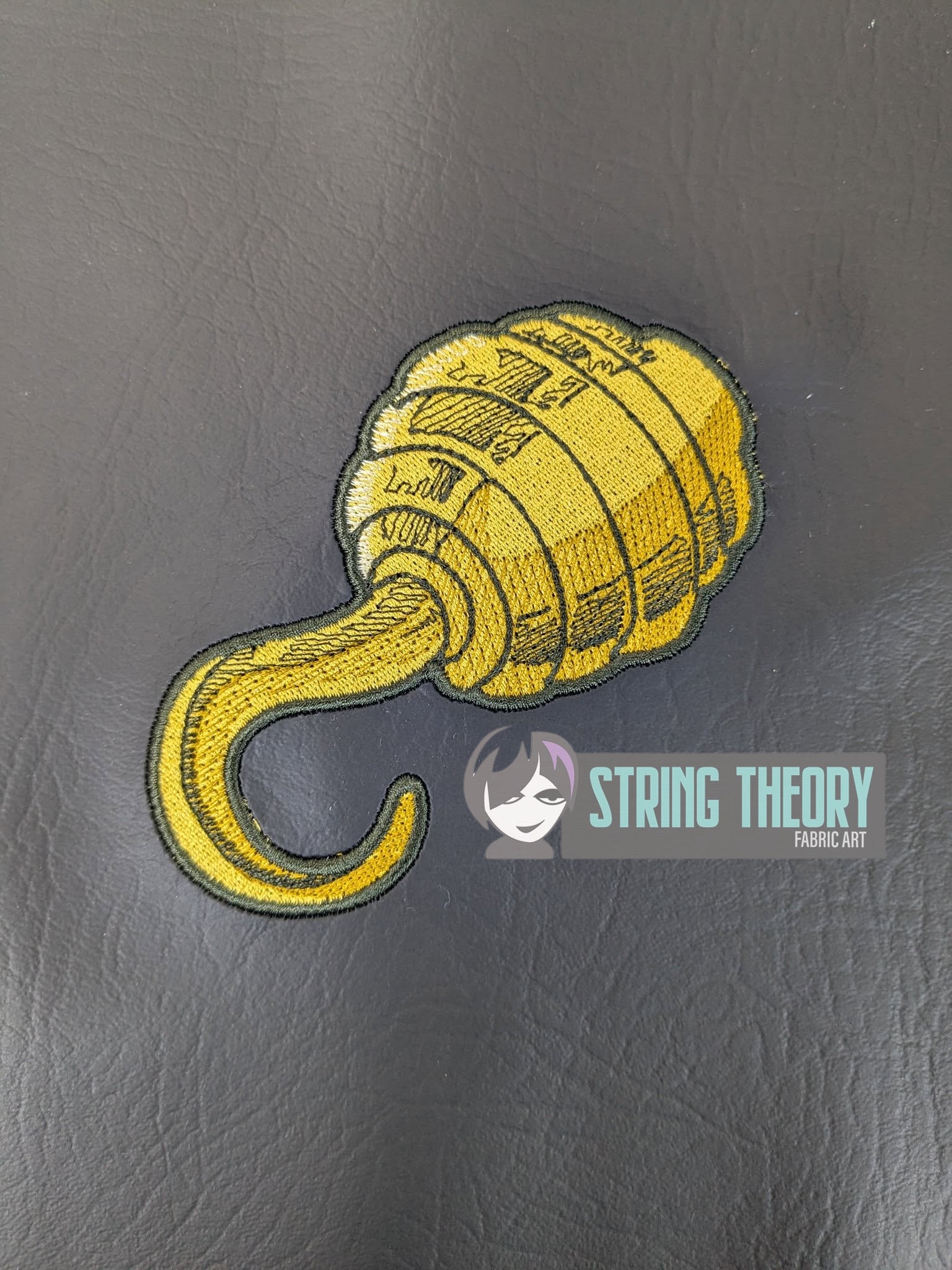 One Piece Crocodiles Hook machine embroidery design