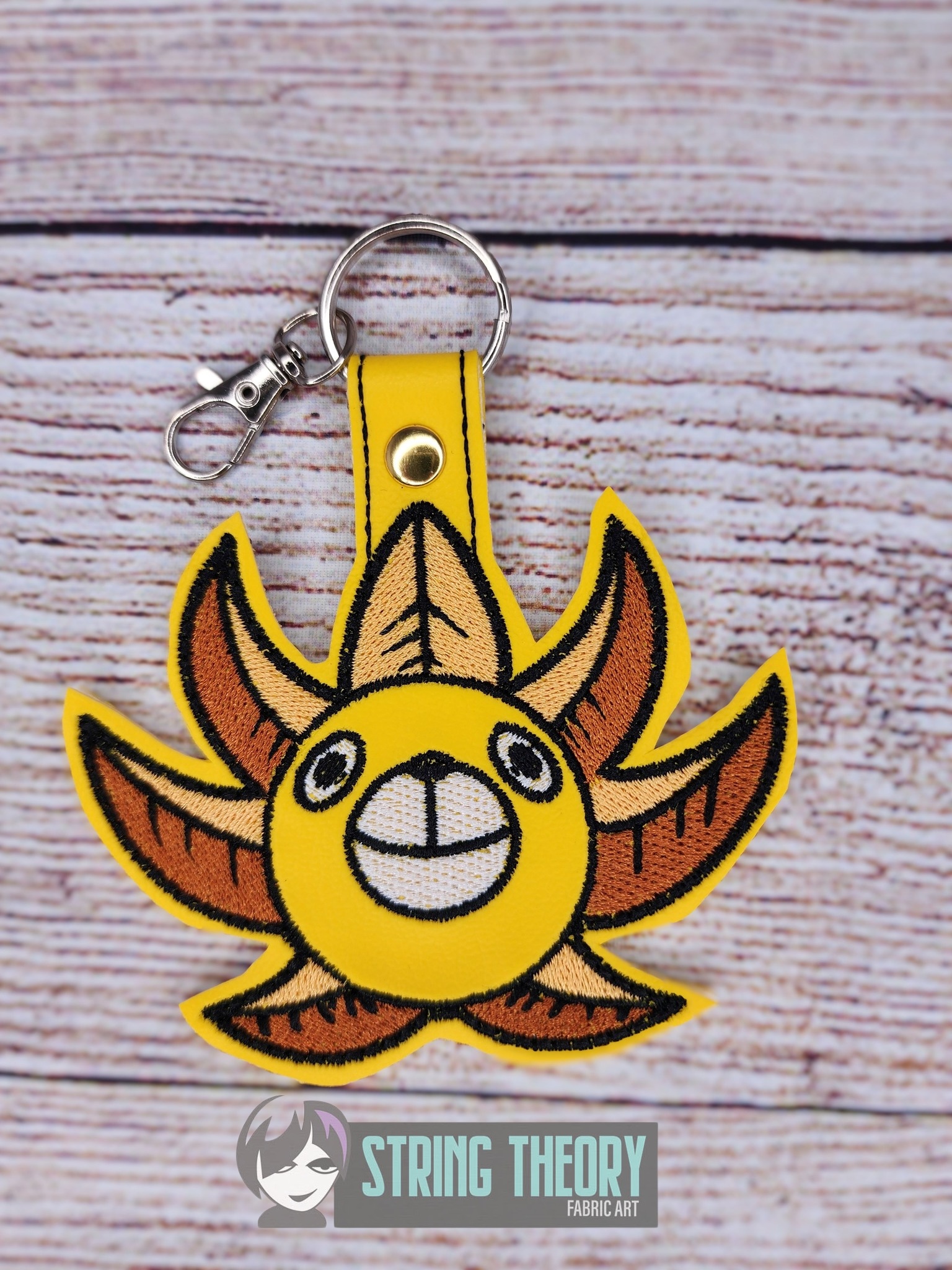 One Piece Thousand Sunny ITH fob machine embroidery design