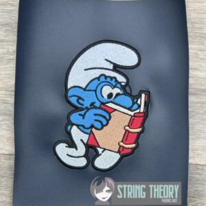 The smurfs Brainy Smurf machine embroidery design
