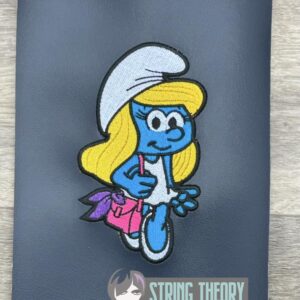 The smurfs Smurfette machine embroidery design