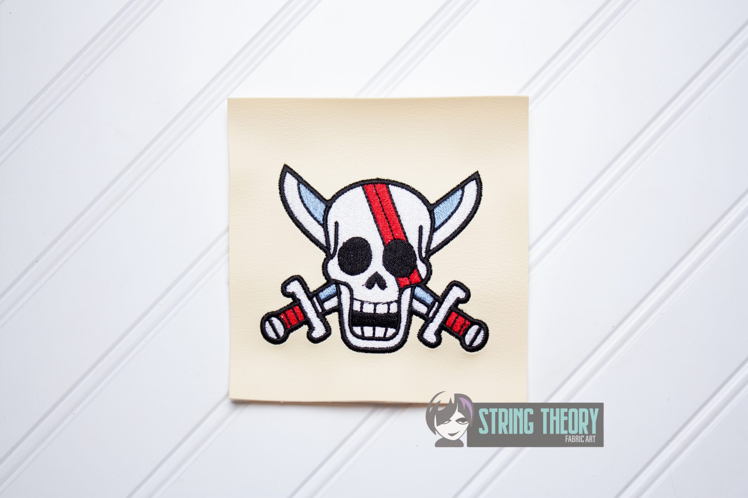 One Piece Shanks Flag machine embroidery design