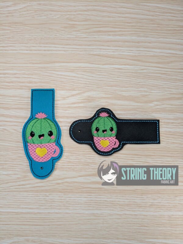 Kawaii Cactus #4 Tabs ITH in the hoop wallet tab Digital Download for Machine Embroidery Pattern, Design (4x4, 5x7 Hoop) - Image 4