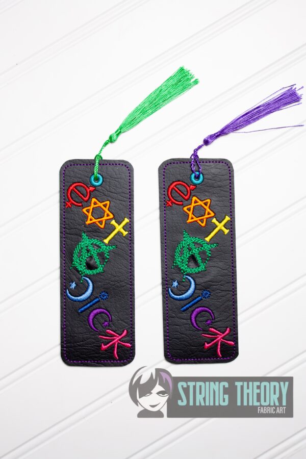 Eat a Dick Bookmark ITH in the hoop Digital Download for Machine Embroidery Pattern, Design ( 2ITH 5x7 Hoop)