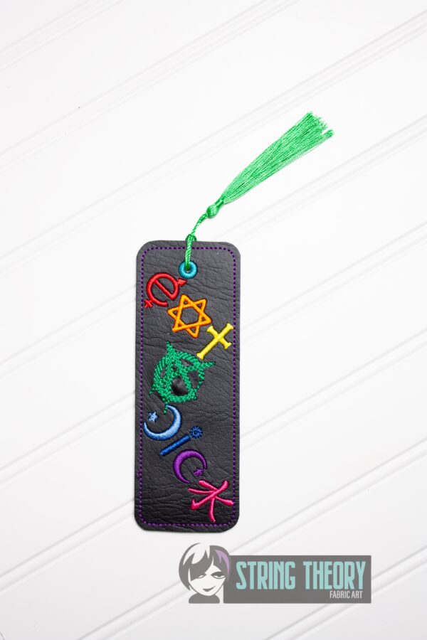 Eat a Dick Bookmark ITH in the hoop Digital Download for Machine Embroidery Pattern, Design ( 2ITH 5x7 Hoop) - Image 2