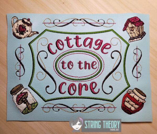 Cottagecore – Cottage to the Core Digital Download for Machine Embroidery Pattern, Design (5x7, 6x10, 7x11, 8x12 Hoop) - Image 2