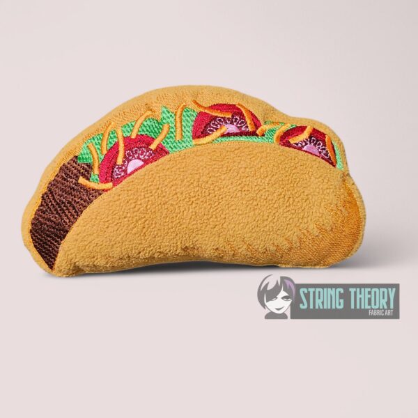Taco Stuffie ITH in the hoop Digital Download for Machine Embroidery Pattern, Design (4×4, 5×7, 6×10, 7×11, 8×12 Hoop) - Image 5