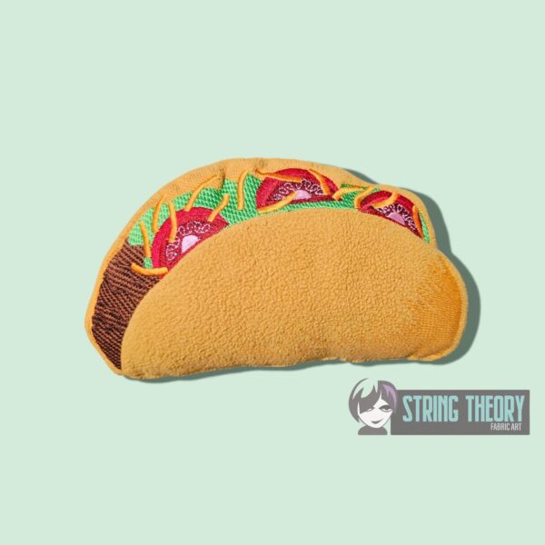 Taco Stuffie ITH in the hoop Digital Download for Machine Embroidery Pattern, Design (4×4, 5×7, 6×10, 7×11, 8×12 Hoop) - Image 3