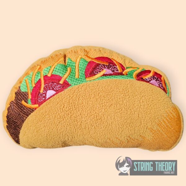 Taco Stuffie ITH in the hoop Digital Download for Machine Embroidery Pattern, Design (4×4, 5×7, 6×10, 7×11, 8×12 Hoop) - Image 2