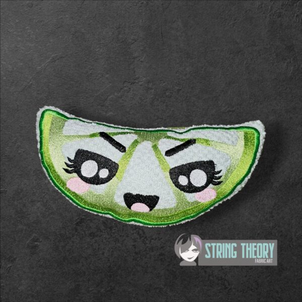 Citrus Wedge Stuffie Includes Regular & Kawaii Face patterns ITH in the hoop Digital Download for Machine Embroidery Pattern, Design (4×4, 5×7, 6×10, 7×11, 8×12 Hoop) - Image 4