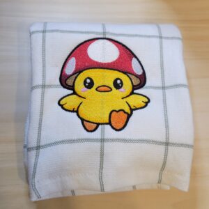 Chibi Mushduck Digital Download for Machine Embroidery Pattern, Design (4×4 Hoop)