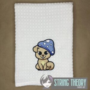 Chibi Mushpuppy Digital Download for Machine Embroidery Pattern, Design (4×4 Hoop)