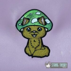 Chibi Mushcat Digital Download for Machine Embroidery Pattern, Design (4×4 Hoop)