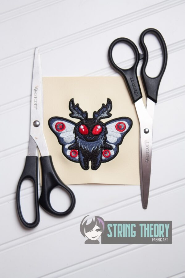 Chibi Mothman Digital Download for Machine Embroidery Pattern, Design (4×4, 5x7 Hoop) - Image 5