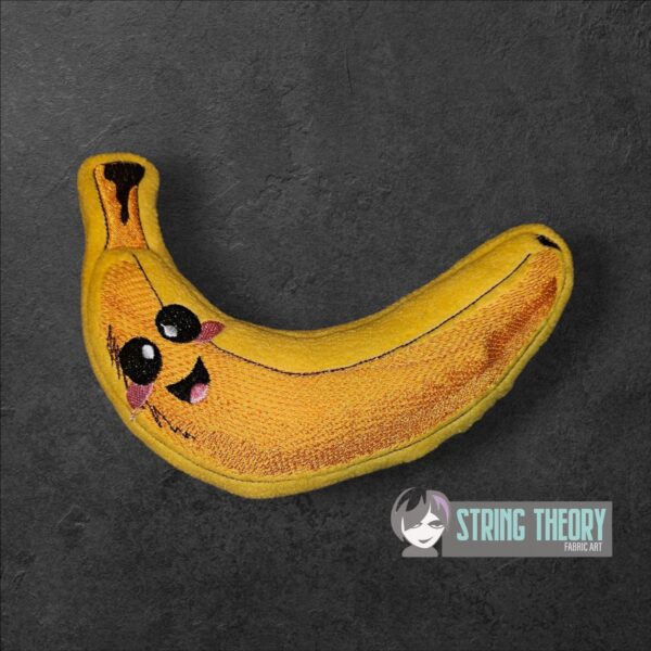 Banana Stuffie Includes regular and Kawaii face patterns ITH in the hoop Digital Download for Machine Embroidery Pattern, Design (4×4, 5×7, 6×10, 7×11, 8×12 Hoop) - Image 4