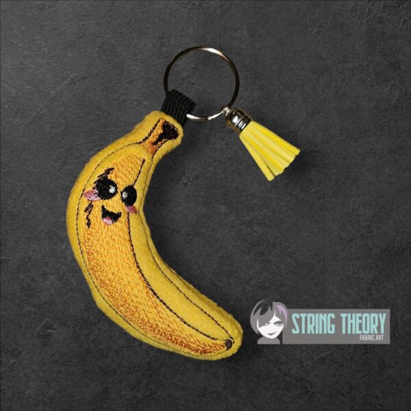 Banana Stuffie Includes regular and Kawaii face patterns ITH in the hoop Digital Download for Machine Embroidery Pattern, Design (4×4, 5×7, 6×10, 7×11, 8×12 Hoop) - Image 6