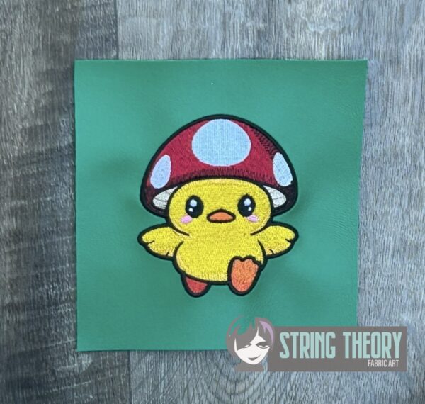 Chibi Mushduck Digital Download for Machine Embroidery Pattern, Design (4×4 Hoop) - Image 2