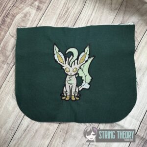 Pokemon Leafeon machine embroidery design