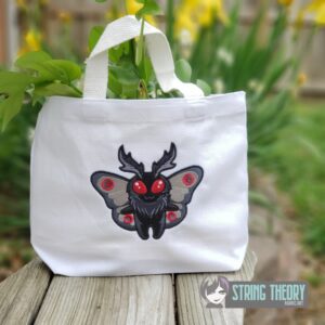 Chibi Mothman Digital Download for Machine Embroidery Pattern, Design (4×4, 5x7 Hoop)