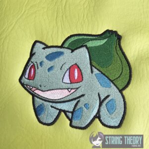 Pokemon Bulbasaur machine embroidery design