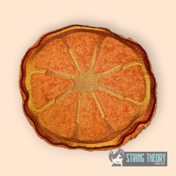 Citrus Slice Stuffie Includes Regular & Kawaii Face patterns ITH in the hoop Digital Download for Machine Embroidery Pattern, Design (4×4, 5×7, 6×10, 7×11, 8×12 Hoop) - Image 9