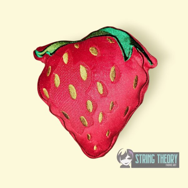 Strawberry Stuffie Includes Regular & Kawaii Face patterns ITH in the hoop Digital Download for Machine Embroidery Pattern, Design (4×4, 5×7, 6×10, 7×11, 8×12 Hoop) - Image 9