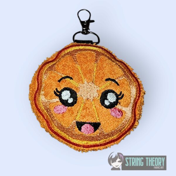 Citrus Slice Stuffie Includes Regular & Kawaii Face patterns ITH in the hoop Digital Download for Machine Embroidery Pattern, Design (4×4, 5×7, 6×10, 7×11, 8×12 Hoop) - Image 6