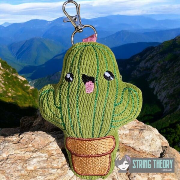 Kawaii Cactus #1 Stuffie ITH in the hoop Digital Download for Machine Embroidery Pattern, Design (4×4, 5×7, 6×10, 7×11, 8×12 Hoop) (Copy) - Image 6