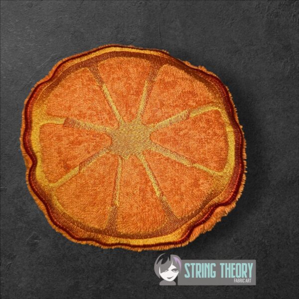 Citrus Slice Stuffie Includes Regular & Kawaii Face patterns ITH in the hoop Digital Download for Machine Embroidery Pattern, Design (4×4, 5×7, 6×10, 7×11, 8×12 Hoop) - Image 3
