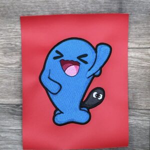 Pokemon Wobbuffet machine embroidery design