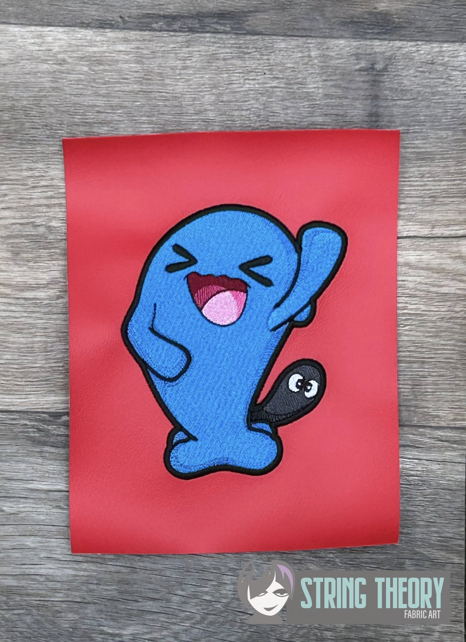 Pokemon Wobbuffet machine embroidery design