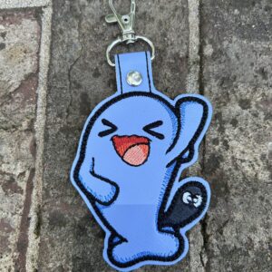 Pokemon Wobbuffet ITH fob machine embroidery design