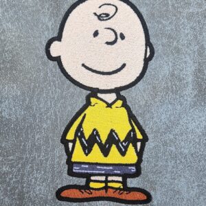 Peanuts Charlie Brown machine embroidery design