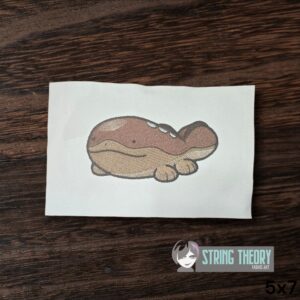 Pokemon Clodsire machine embroidery design